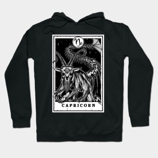 Capricorn Zodiac Tarot Hoodie